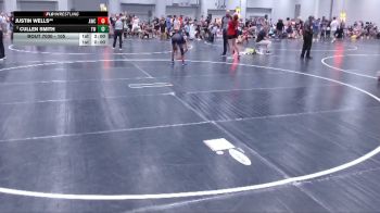 105 lbs Cons. Round 1 - Cullen Smith, Tift Wrestling vs Justin Wells**, Alpha Wrestling Club