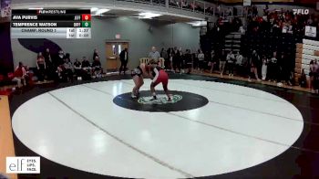 170 lbs. Champ. Round 1 - Ava Purvis, Jefferson City vs Temprence Watson, Buffalo