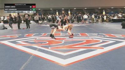 106 lbs Consi Of 64 #2 - Aiden Linko, WV vs Jett Johnson, FL