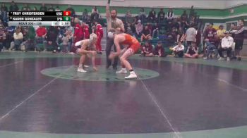 138 lbs Champ. Round 2 - Troy Christensen, Newcastle vs Kaden Gonzales, Spearfish