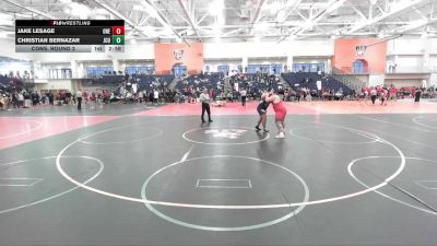 285 lbs Cons. Round 3 - Christian Bernazar, John Carroll vs Jake LeSage, Oneonta State