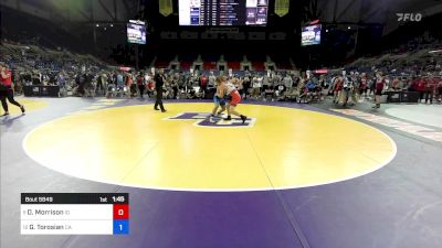 144 lbs Rnd Of 16 - Drake Morrison, ID vs Gregory Torosian, CA