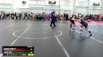 130 lbs Round 2 (4 Team) - Noah Hill, Ohio Gold 10K vs Chase Shirley, Rambler WC
