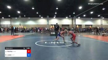 106 kg Consolation - James Hanley, HeadHunters Wrestling Club vs Elijah Lowe, Lake Gibson High School Wrestling