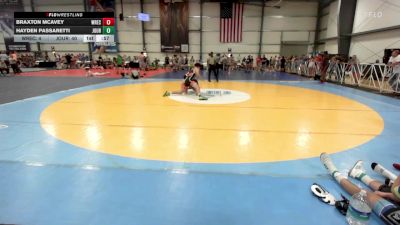 170 lbs Rr Rnd 1 - Braxton Mcavey, Wrecking Crew Wrestling Club vs Hayden Passaretti, Journeymen Wrestling Red
