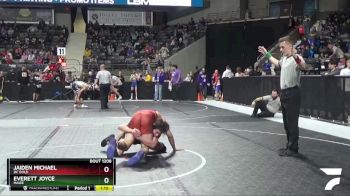 150 lbs Quarterfinal - Everett Joyce, Maize vs Jaiden Michael, DC Gold