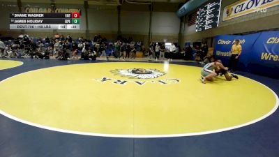 168 lbs Consi Of 8 #1 - Shane Wagner, Faith Christian (PA) vs James Holiday, Esperanza