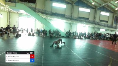 70 kg Quarterfinal - Aaron Ramirez, Savage House WC vs Camden Lawson, Wasatch WC