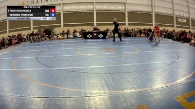 105 lbs Quarters - Tyler Rodriguez, Utah vs Jesirra Persaud, California