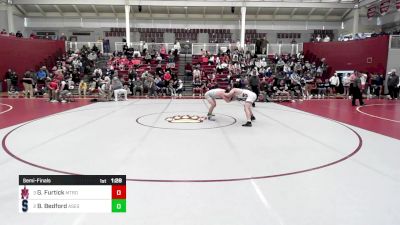 157 lbs Semifinal - Graham Furtick, Metrolina Christian vs Brodie Bedford, All Saints Episcopal