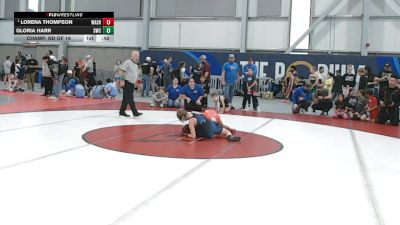 81 lbs Champ. Rd Of 16 - Lorena Thompson, Washington vs Gloria Harr, Steelclaw Wrestling Club