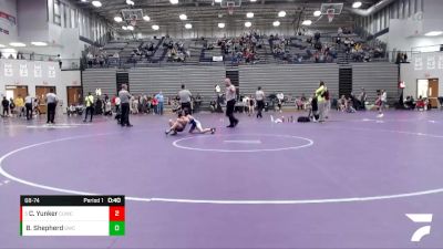 68-74 lbs Quarterfinal - Christian Yunker, Carmel USA Wrestling Club vs Boulder Shepherd, Greentown Wrestling Club