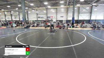 72 lbs Quarterfinal - Sunnie Anderson, Team Aggression vs Callie Dull, Cats Wrestling Club
