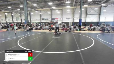 72 lbs Quarterfinal - Sunnie Anderson, Team Aggression vs Callie Dull, Cats Wrestling Club