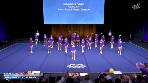 University at Albany [2026 All Girl Division I Semis] 2026 UCA & UDA College Cheerleading and Dance Team National Championship