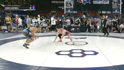 132 lbs Champ. Rd Of 128 - Owen McMullen, Pennsylvania vs Zaine Campbell, New York