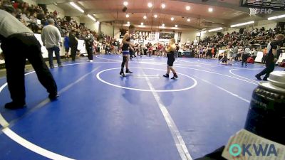 100 lbs Quarterfinal - Asher Emmons, Dark Cloud Wrestling Club vs Jake Taylor, R.A.W.