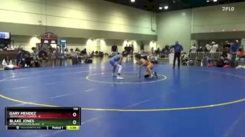 106 lbs Round 4 (10 Team) - Gary Mendez, Youth Impact Center vs Blake Jones, Storm Wrestling Black