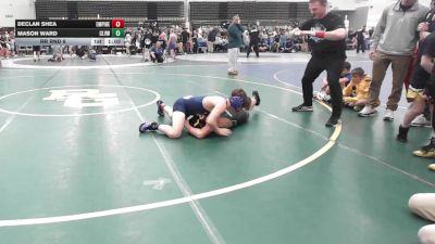 131 lbs Rr Rnd 6 - Declan Shea, Empire Wrestling Academy 1 - ESC vs Mason Ward, Clearview - ESC