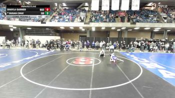 100 lbs Cons. Round 2 - Susan Cruz, Elgin (Larkin) vs Shayla Garner, Mascoutah