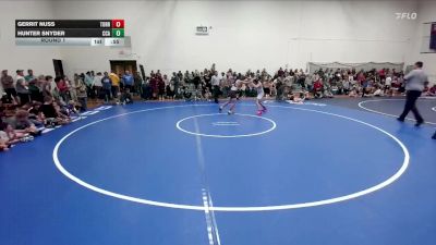 110-111 lbs Round 1 - Gerrit Nuss, Torrington Middle School vs Hunter Snyder, CCA
