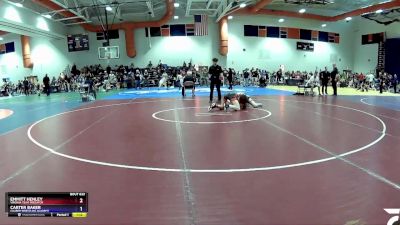 125 lbs Semifinal - Emmitt Henley, Virginia Team Predator vs Carter Baker, Caliber Wrestling Academy