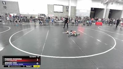 67 lbs Quarterfinal - Parker McKenna, RT Elite Wrestling vs Breken Ives, Team Nazar Training Center