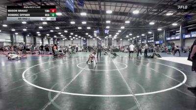 56 lbs Rr Rnd 3 - Mason Brault, Terps SMASH ES vs Dominic Offner, Broad Axe 2