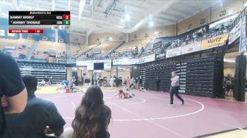157 lbs Semifinal - Sammy Mobly, Colorado Mesa vs Johnny Thomas, Fort Hays State