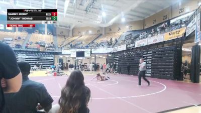 157 lbs Semifinal - Sammy Mobly, Colorado Mesa vs Johnny Thomas, Fort Hays State