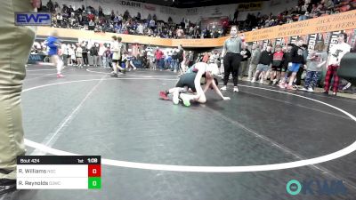 120 lbs Quarterfinal - Riley Williams, Norman Grappling Club vs Rhett Reynolds, D3 Wrestling Cluib