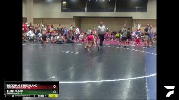 65 lbs Round 4 (8 Team) - Beckham Strickland, Alabama Elite Black vs Luke Blair, SVRWC Black