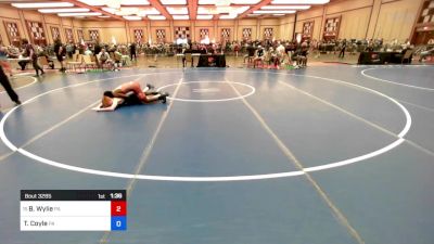 120 lbs Consi Of 32 #2 - Branden Wylie, Pa vs Tigh Coyle, Pa