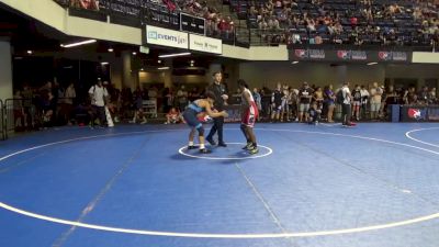 110 lbs Champ. Rd Of 16 - Antonius Harrison, Michigan vs Rooney Olmedo, Michigan West Wrestling Club