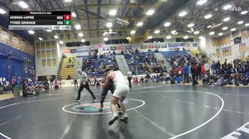 157 lbs Quarterfinals (8 Team) - Joshua Lopez, Douglas vs Tyree Graham, South Dade