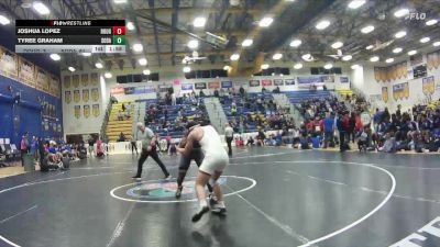 157 lbs Quarterfinals (8 Team) - Joshua Lopez, Douglas vs Tyree Graham, South Dade