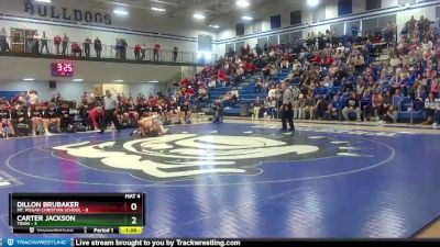 144 lbs Placement Matches (8 Team) - Carter Jackson, Trion vs Dillon Brubaker, Mt. Pisgah Christian School