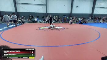 100-106 lbs 1st Place Match - Casen Villastrigo, COWA vs Evan Provost, COWA