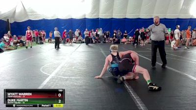 150 lbs Round 4 (8 Team) - Wyatt Warren, Team Gotcha vs Duke Martin, Death Squad