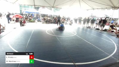 156 lbs Rr Rnd 2 - Elizabeth Prieto, Riverside Rascals vs Matthew Martinez, Dhph Immortals