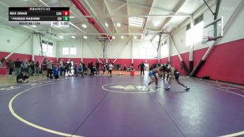 184 lbs Champ. Round 1 - Farzad Hashimi, Cerritos College vs Rex Orais, San Jose State University