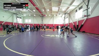 184 lbs Champ. Round 1 - Farzad Hashimi, Cerritos College vs Rex Orais, San Jose State University