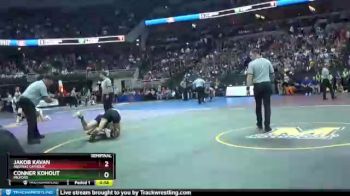 Semifinal - Conner Kohout, Milford vs Jakob Kavan, Aquinas Catholic