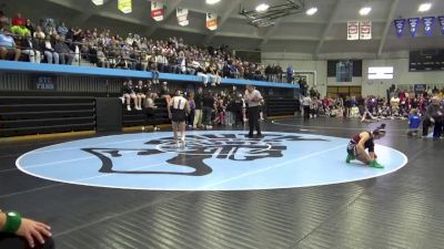 110 lbs Champ. Round 1 - Rylee Worrell, Solon vs Kate Martin, Mount Vernon