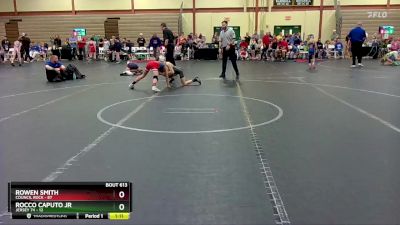 76-80 lbs Round 1 - Rocco Caputo Jr, Jersey 74 vs Rowen Smith, Council Rock