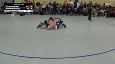 120 lbs Semifinal - Stone Helmrichs, Immortal Athletics WC vs Ryker Heishman, Big Game Wrestling Club