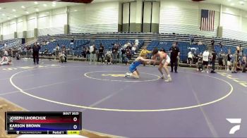 120 lbs Semifinal - Joseph Uhorchuk, TN vs Karson Brown, OH