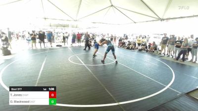 157 lbs Round Of 32 - Travion Jones, Chaparral HS vs Dylan Blackwood, East County WC