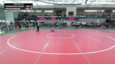 106 lbs Consi Of 8 #2 - Christian Bernal Mendoza, Fairfield Warde vs Oscar Rodriquez, Trumbull