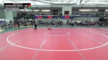 106 lbs Consi Of 8 #2 - Christian Bernal Mendoza, Fairfield Warde vs Oscar Rodriquez, Trumbull